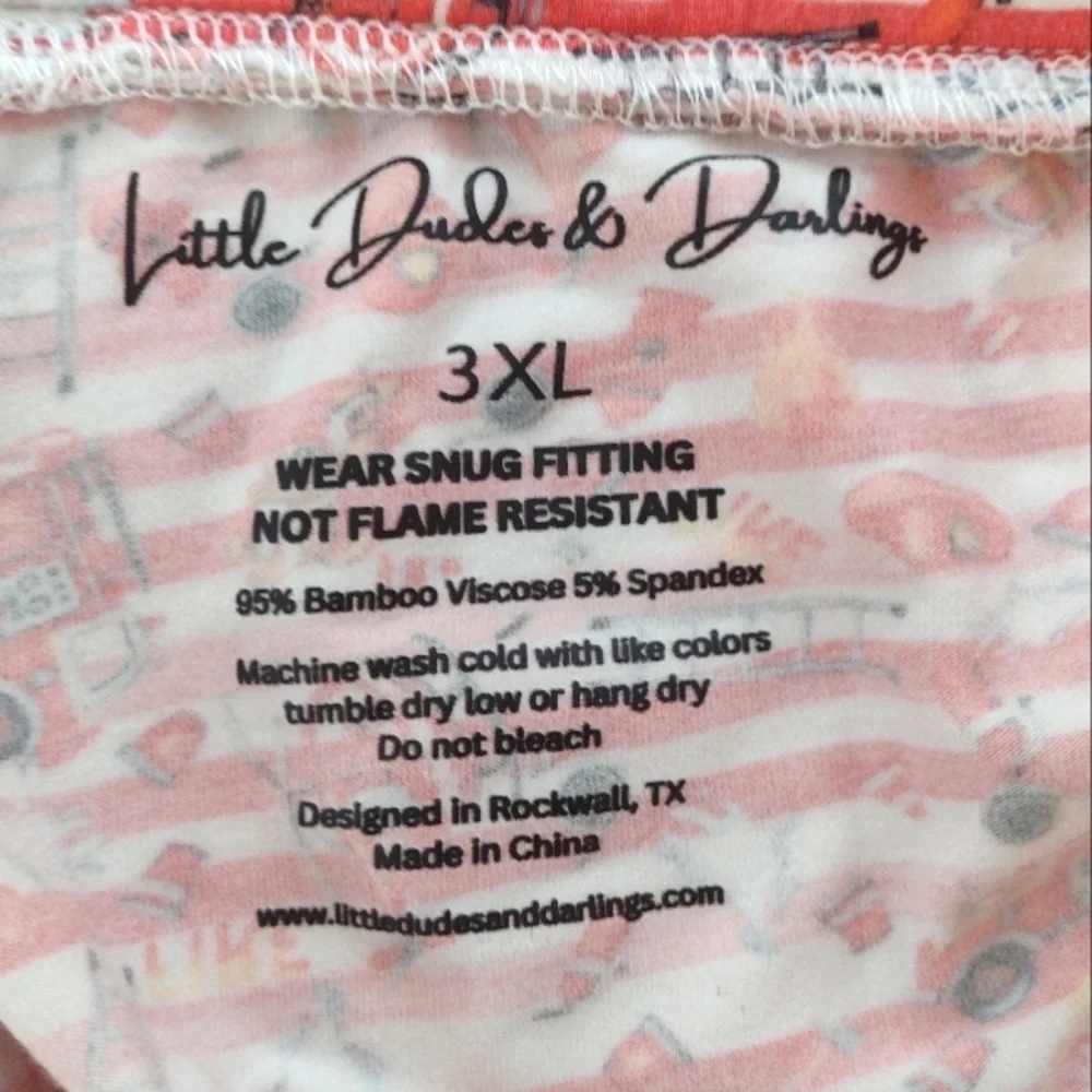Little Dudes and Darlings women's house pants size ((3XL)